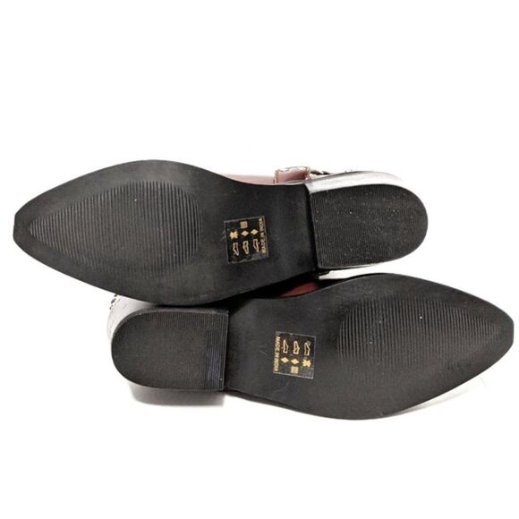 NWOB FREE PEOPLE Ridge Leather Western Boots 37 - Picture 11 of 13